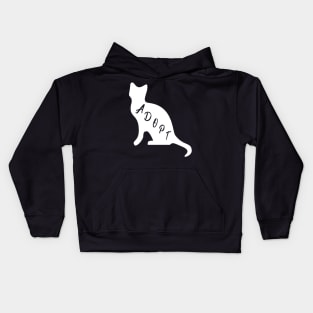 Adopt Cat Kids Hoodie